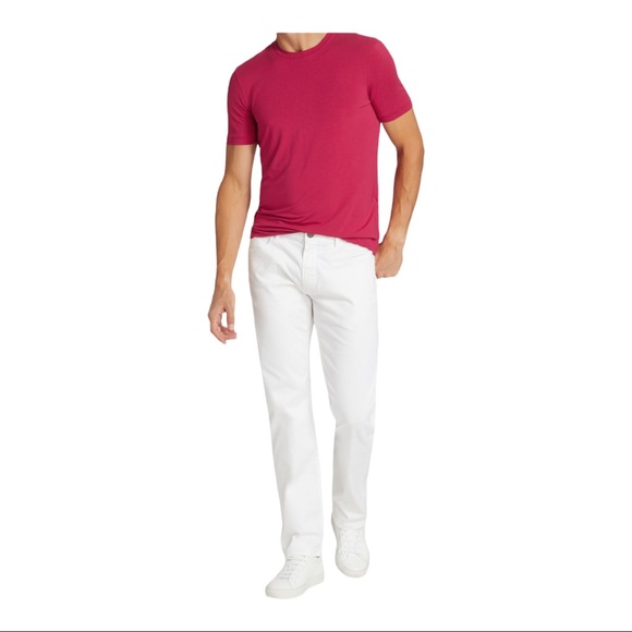 ✨🌟👕Giorgio Armani Viscose Crewneck T-Shirt 🔥 Size: 50 COLOR: Pink - Picture 2 of 7